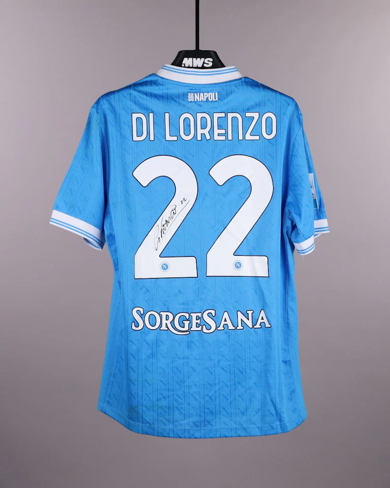 来自SSC Napoli的Giovanni Di Lorenzo球衣