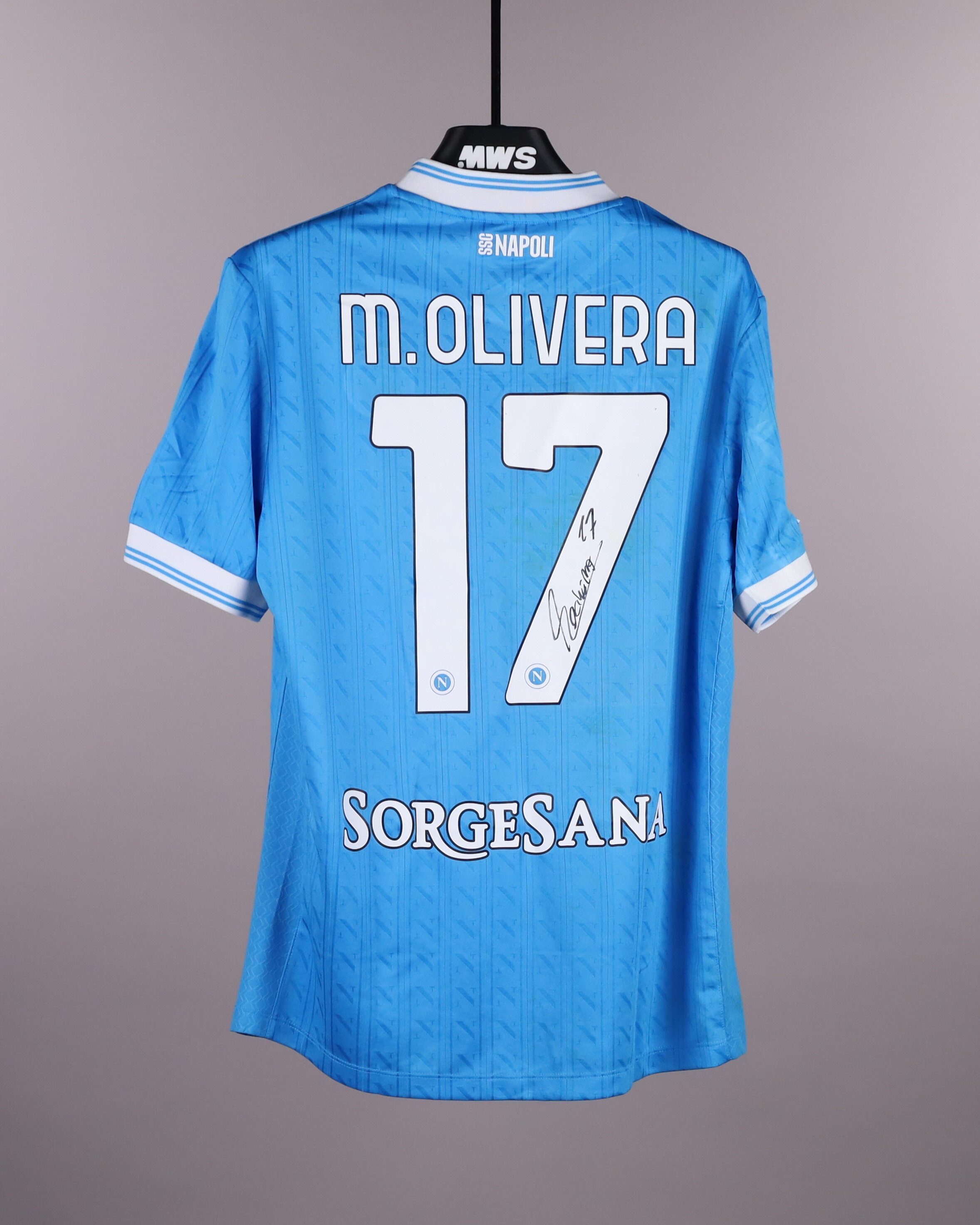 Mathías Olivera SSC Napoli shirt