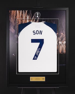 Limited Edition Framed Shirt - 1 Tottenham Hotspur shirt
