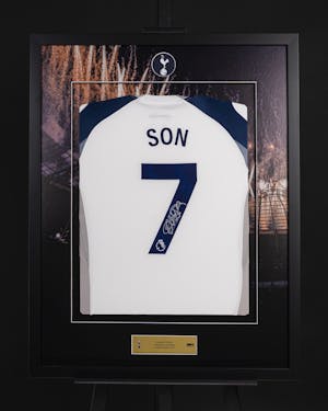 Limited Edition Framed Shirt - 3 Tottenham Hotspur shirt