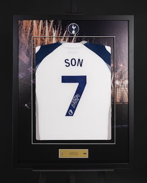 Limited Edition Framed Shirt - 5 Tottenham Hotspur shirt