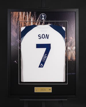 Limited Edition Framed Shirt - 6 Tottenham Hotspur shirt
