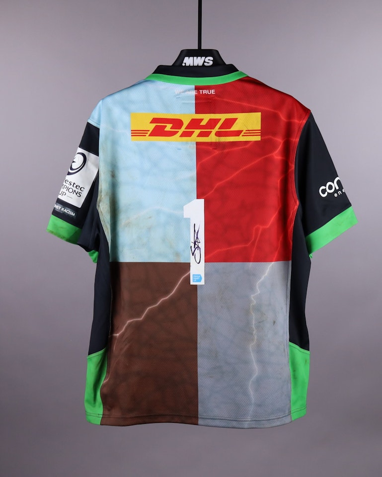 Alessandro Heaney Harlequins shirt