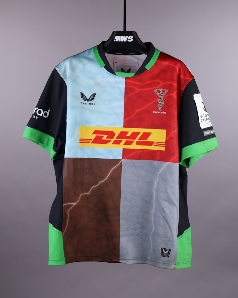 Alessandro Heaney Harlequins shirt