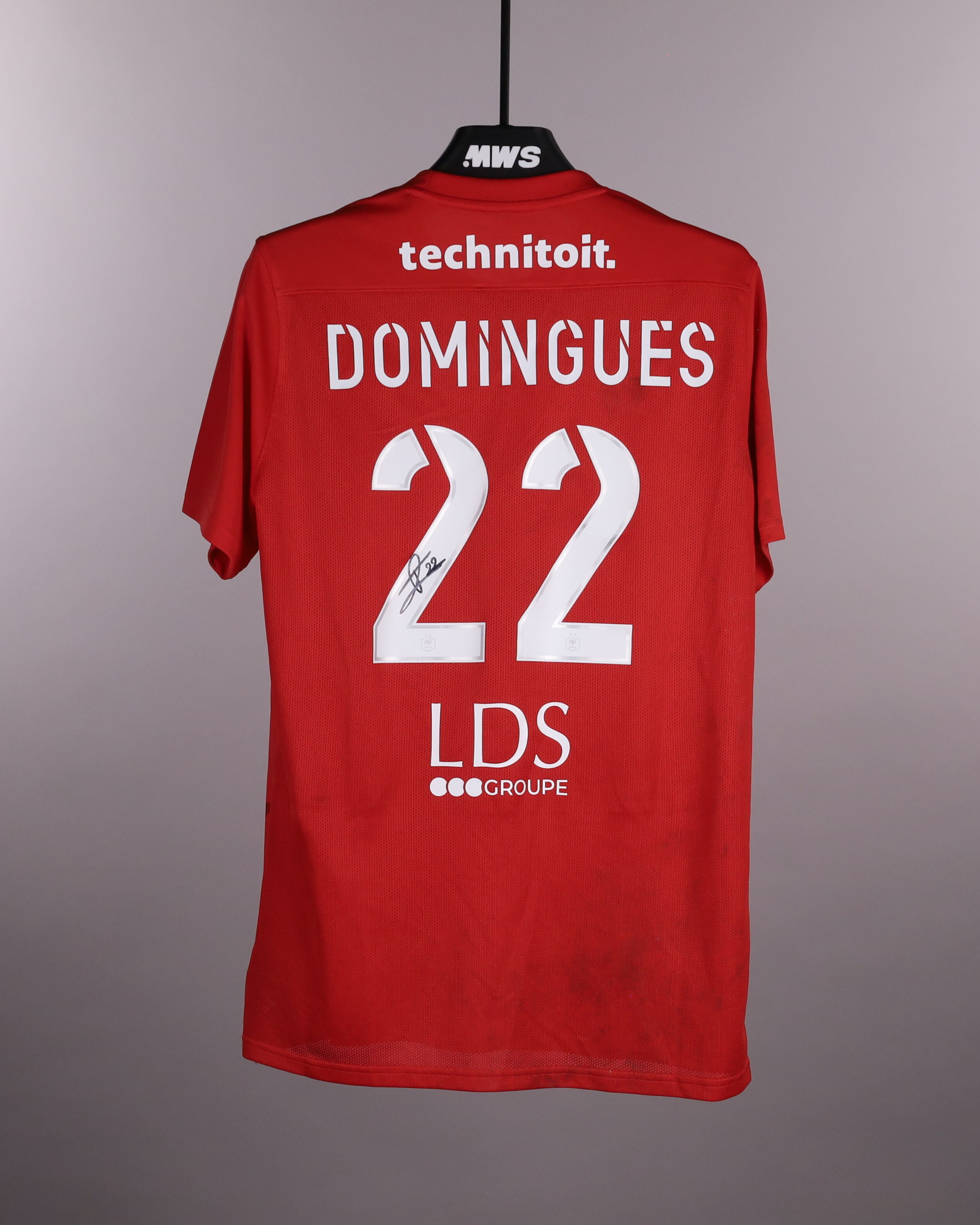 Dijon FCO サイン入りユニフォーム Official Dijon FCO Soccer Game-Worn Jerseys Auctions - MatchWornShirt