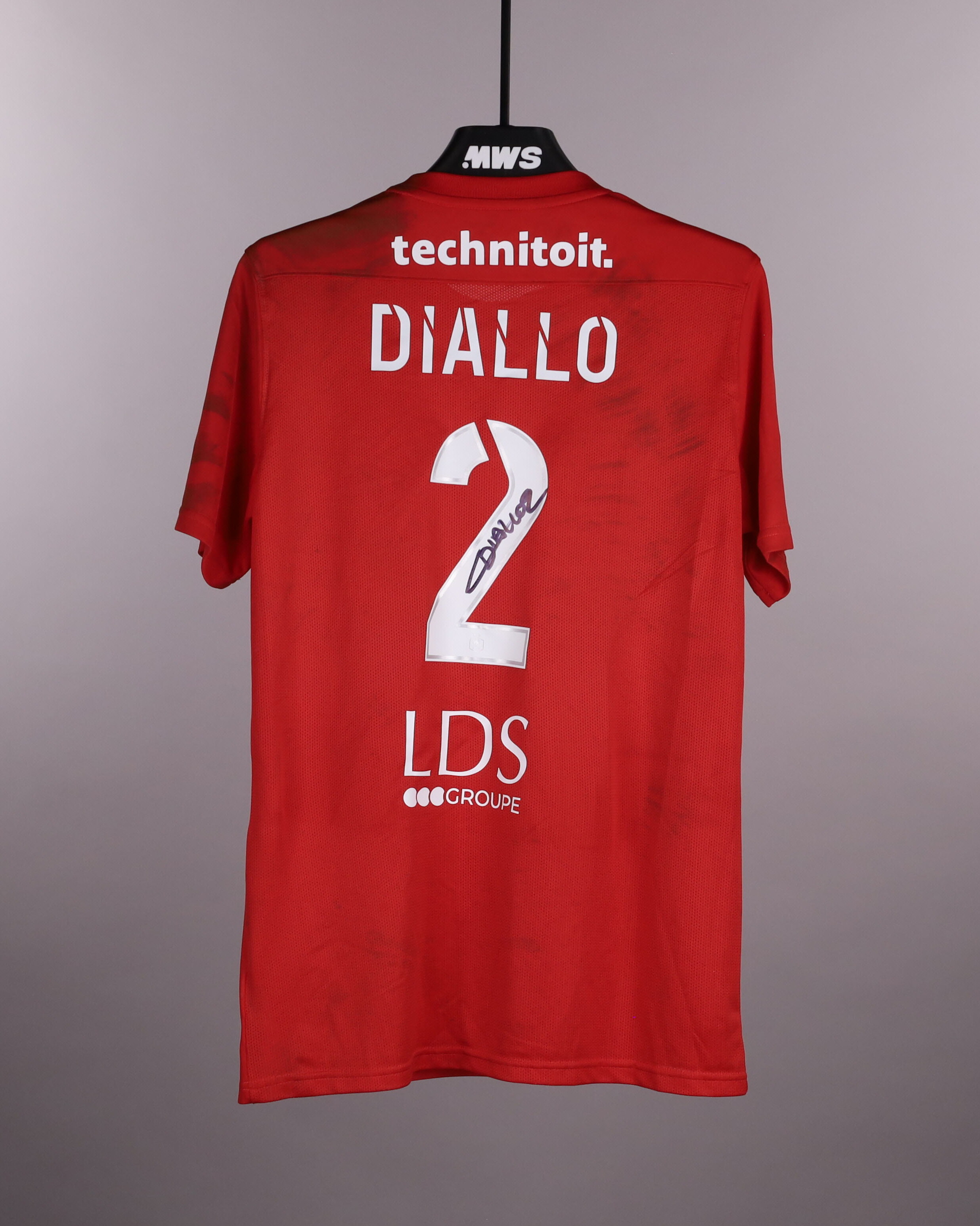 Official Dijon FCO Soccer Game-Worn Jerseys Auctions - MatchWornShirt