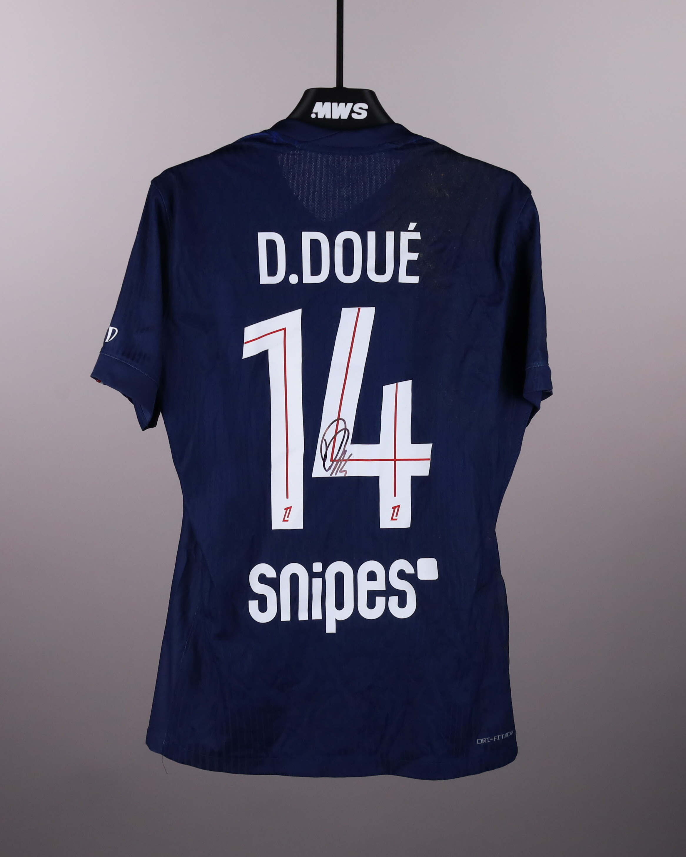 Désiré Doué | Paris Saint-Germain - LOSC Lille | MatchWornShirt