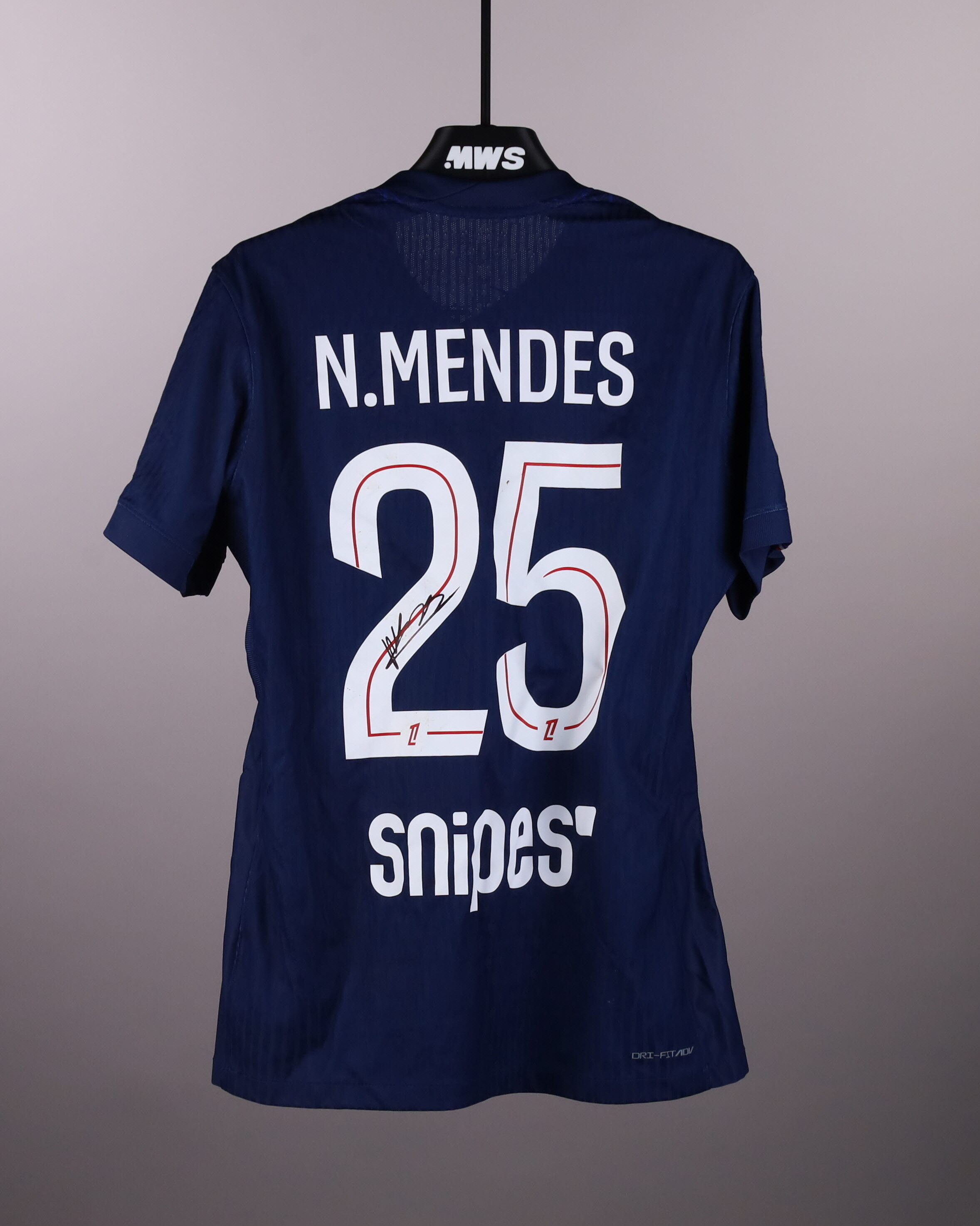 Nuno Mendes Paris Saint-Germain shirt