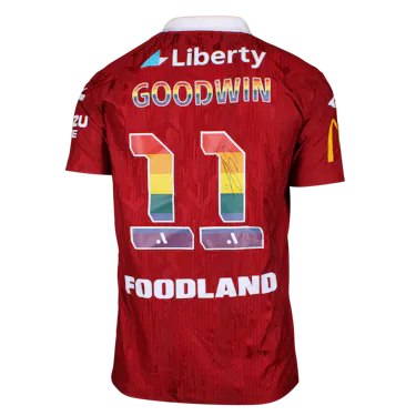 来自Adelaide United的Craig Goodwin球衣