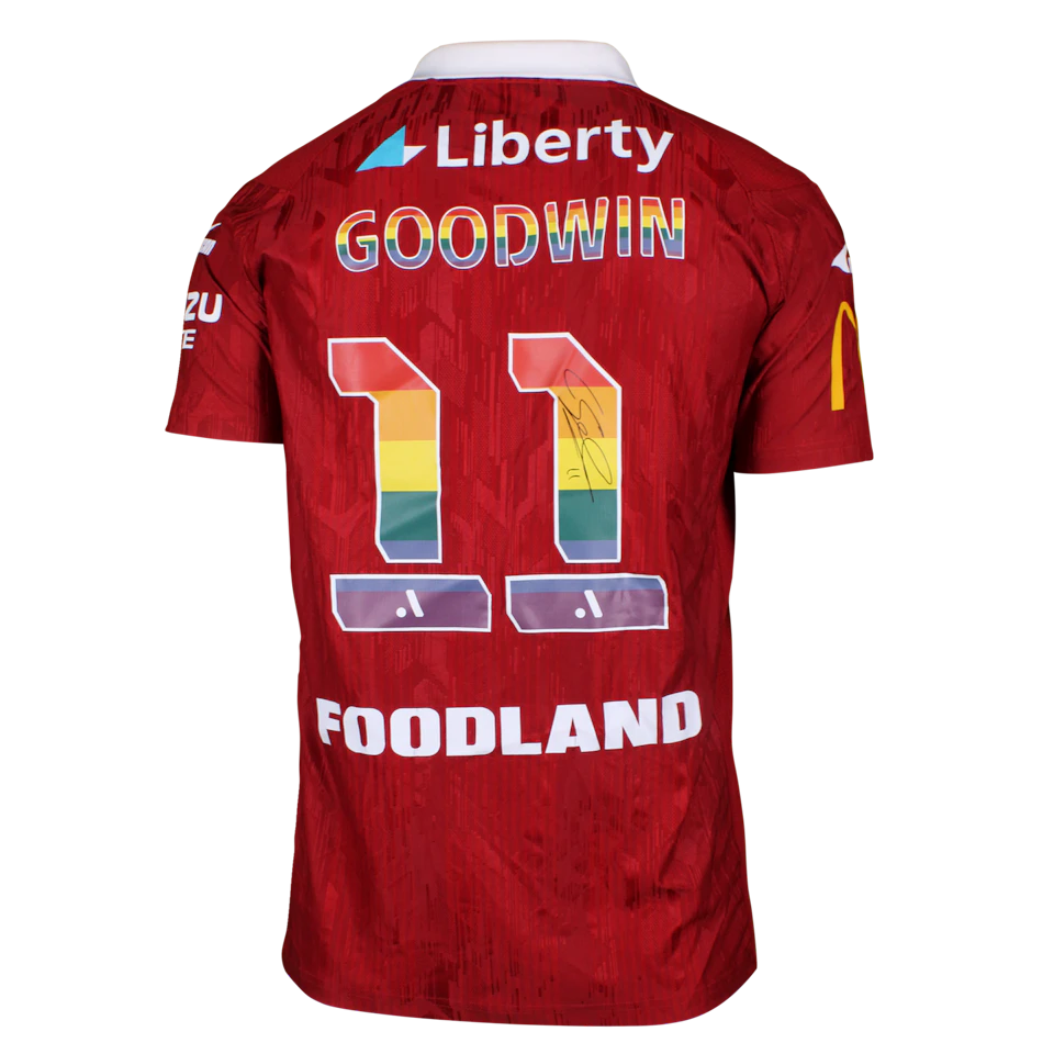 来自Adelaide United的Craig Goodwin球衣