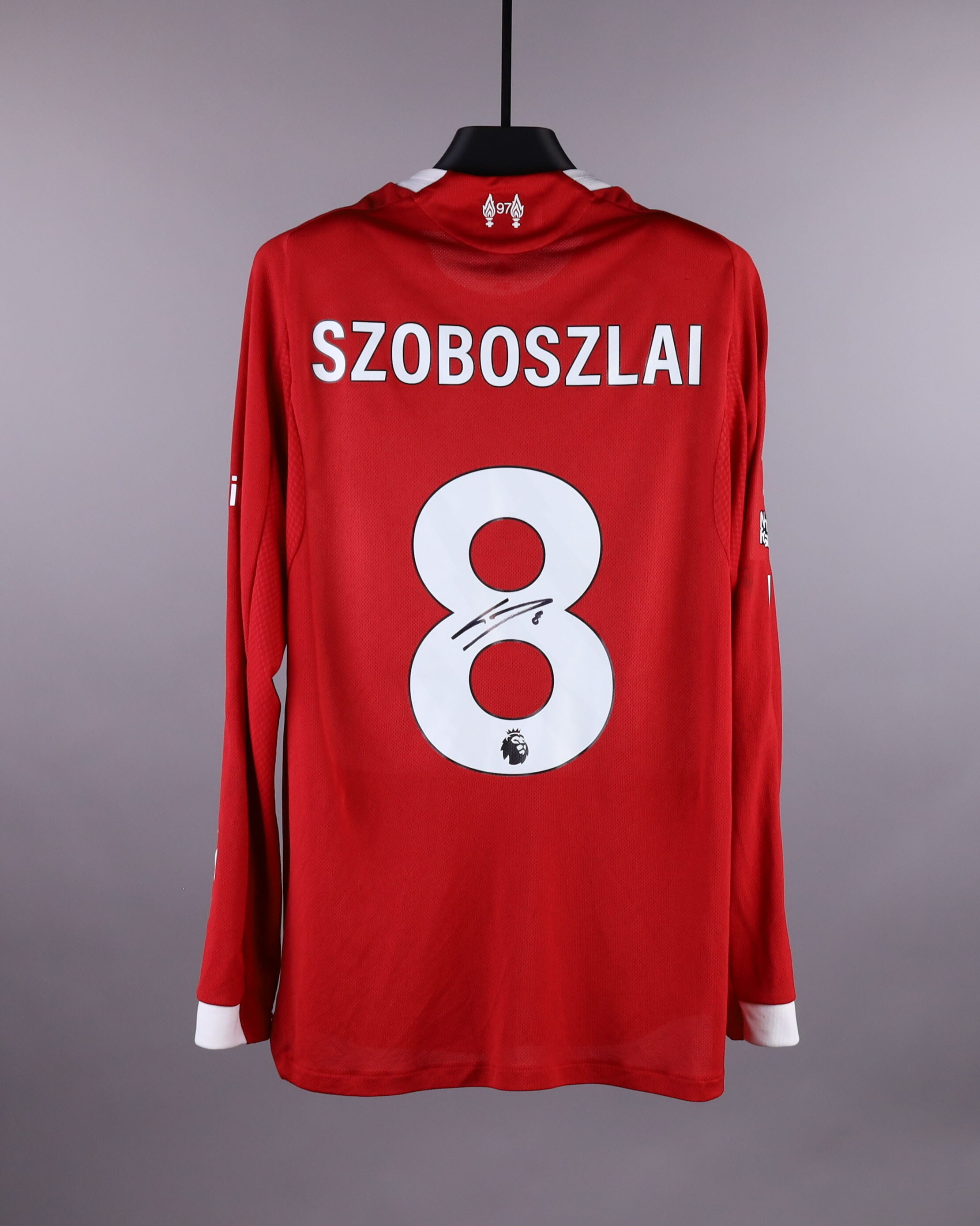 Official Liverpool Football Match-Worn Shirts Auctions