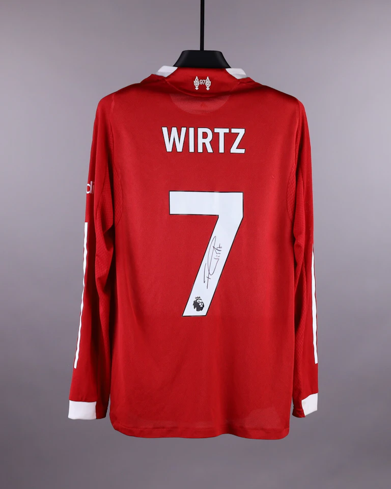 Florian Wirtz Liverpool shirt