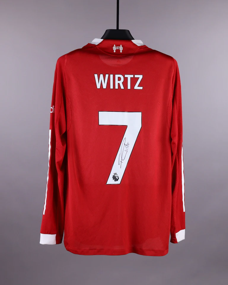 Florian Wirtz Liverpool shirt