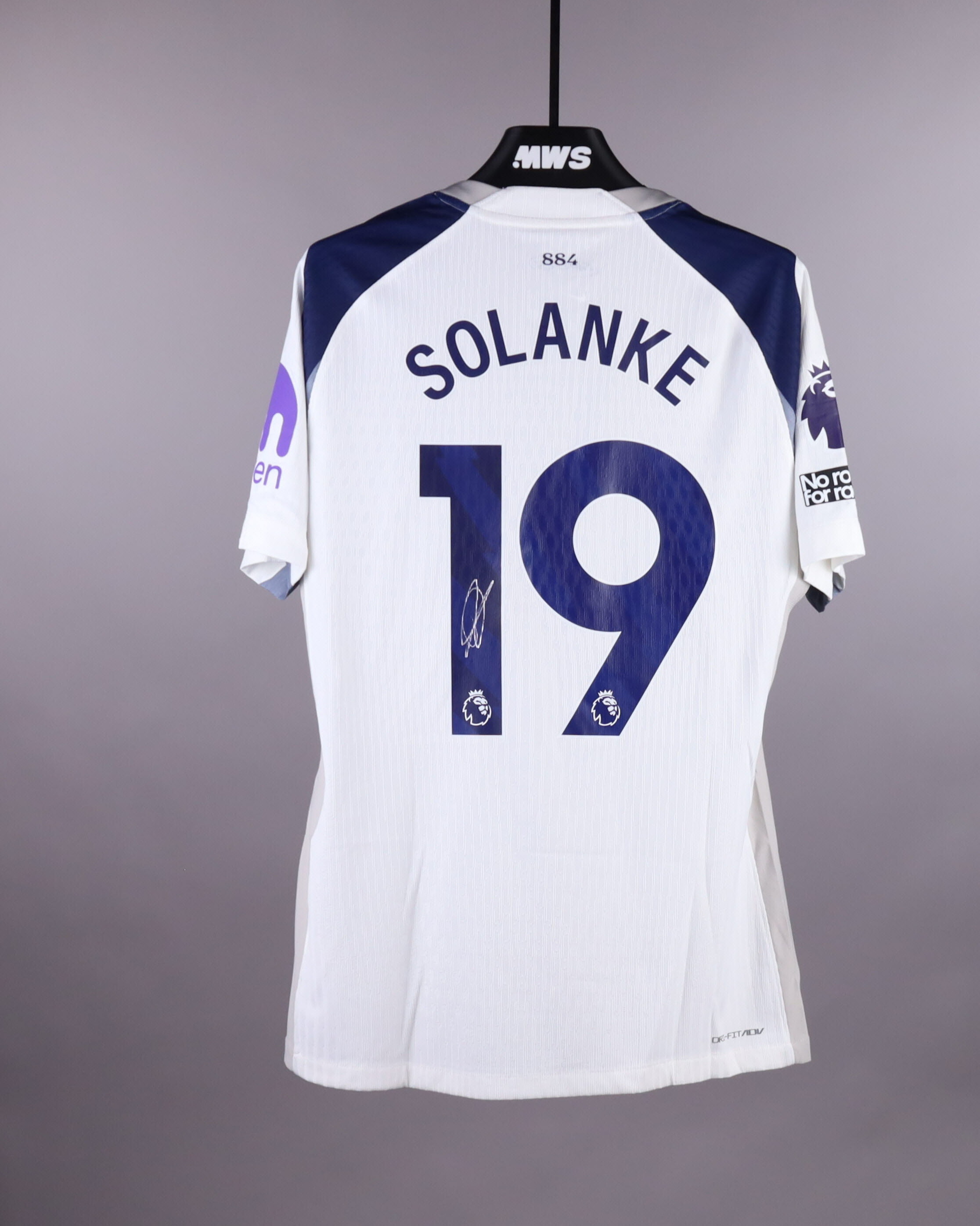 Dominic Solanke | Tottenham Hotspur - West Ham United | MatchWornShirt