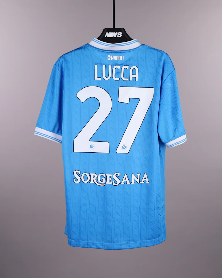 Lorenzo Lucca SSC Napoli shirt