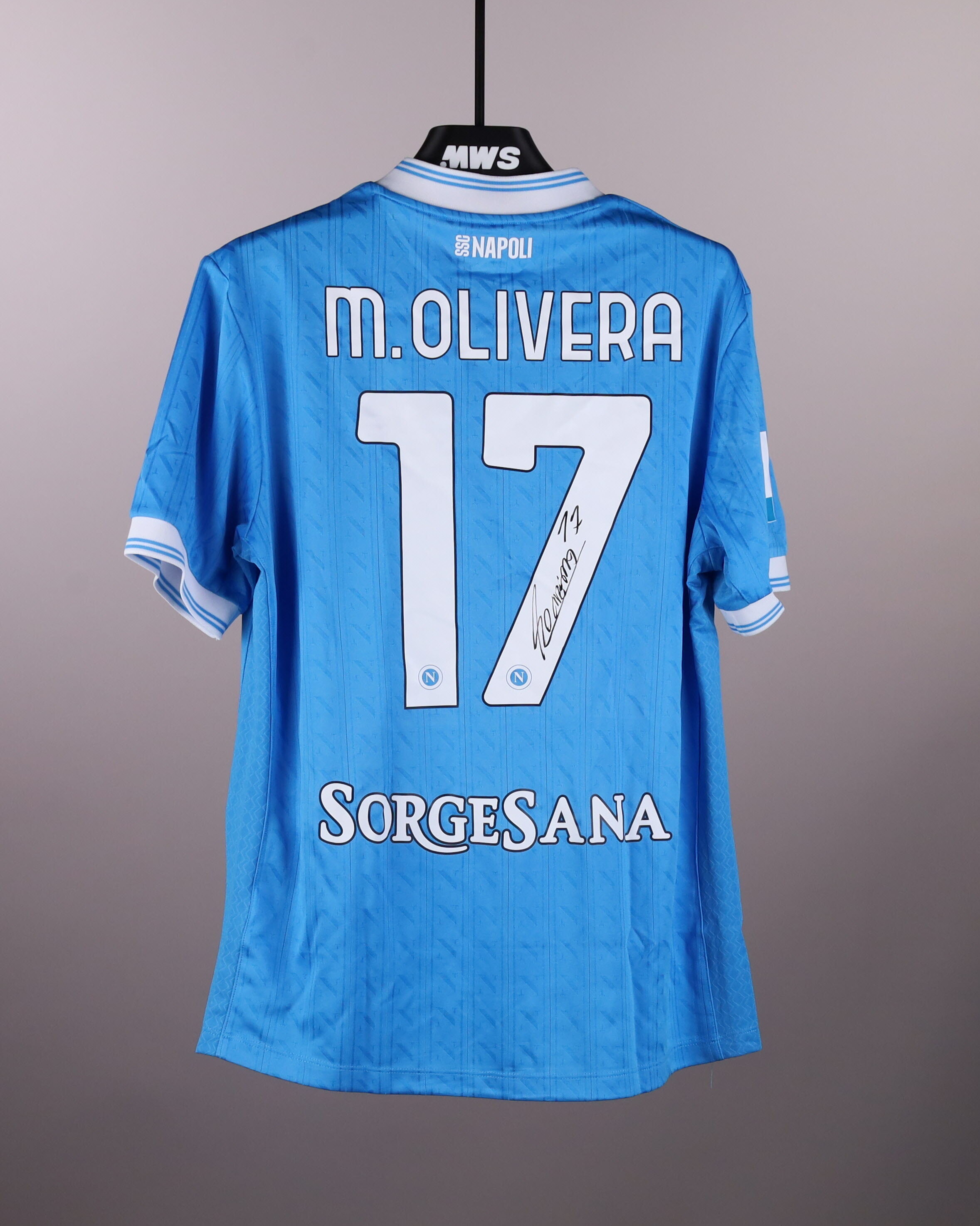 Mathías Olivera SSC Napoli shirt