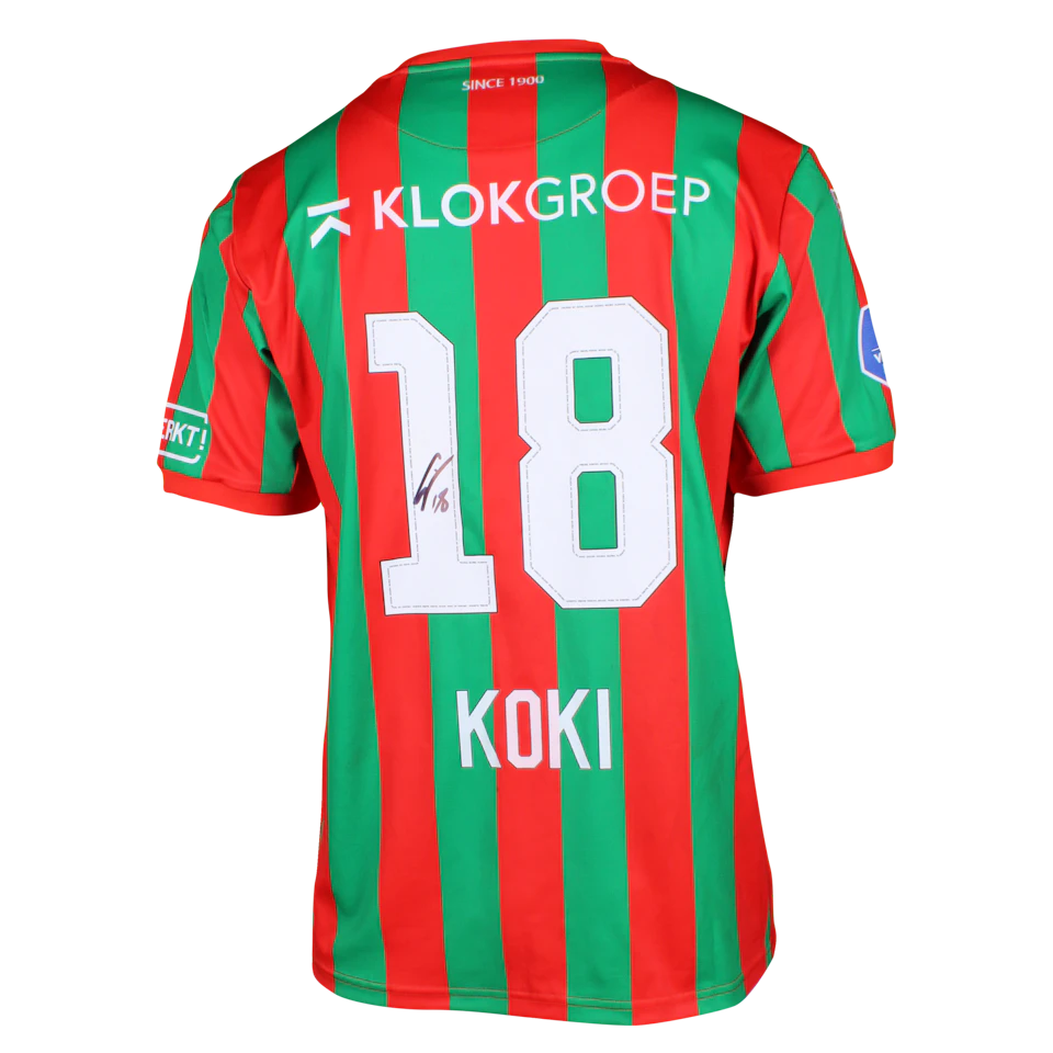 来自N.E.C.的Koki Ogawa 小川航基球衣