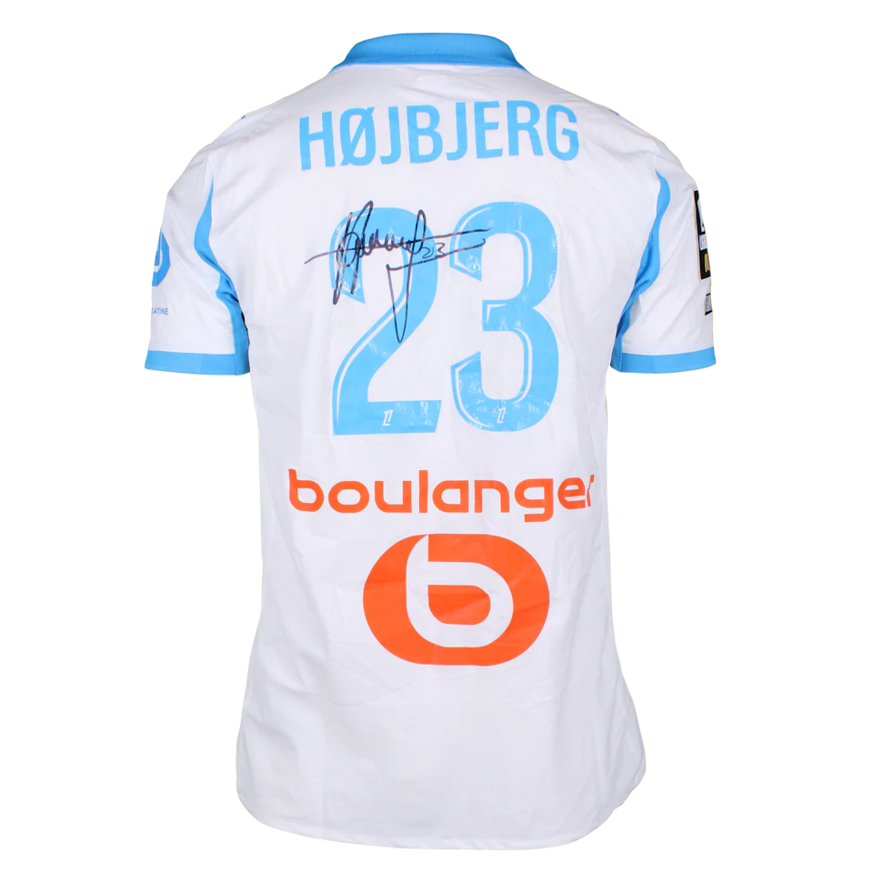 Pierre-Emile Højbjerg Olympique de Marseille shirt