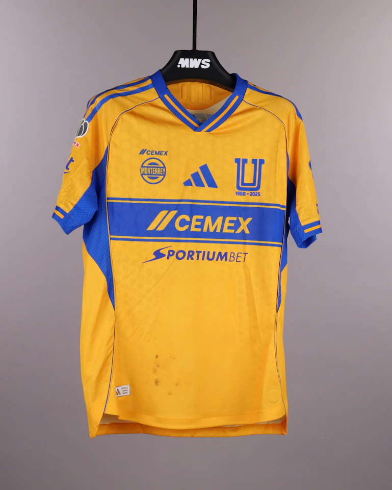 来自Tigres UANL的Osvaldo Rodríguez del Portal球衣