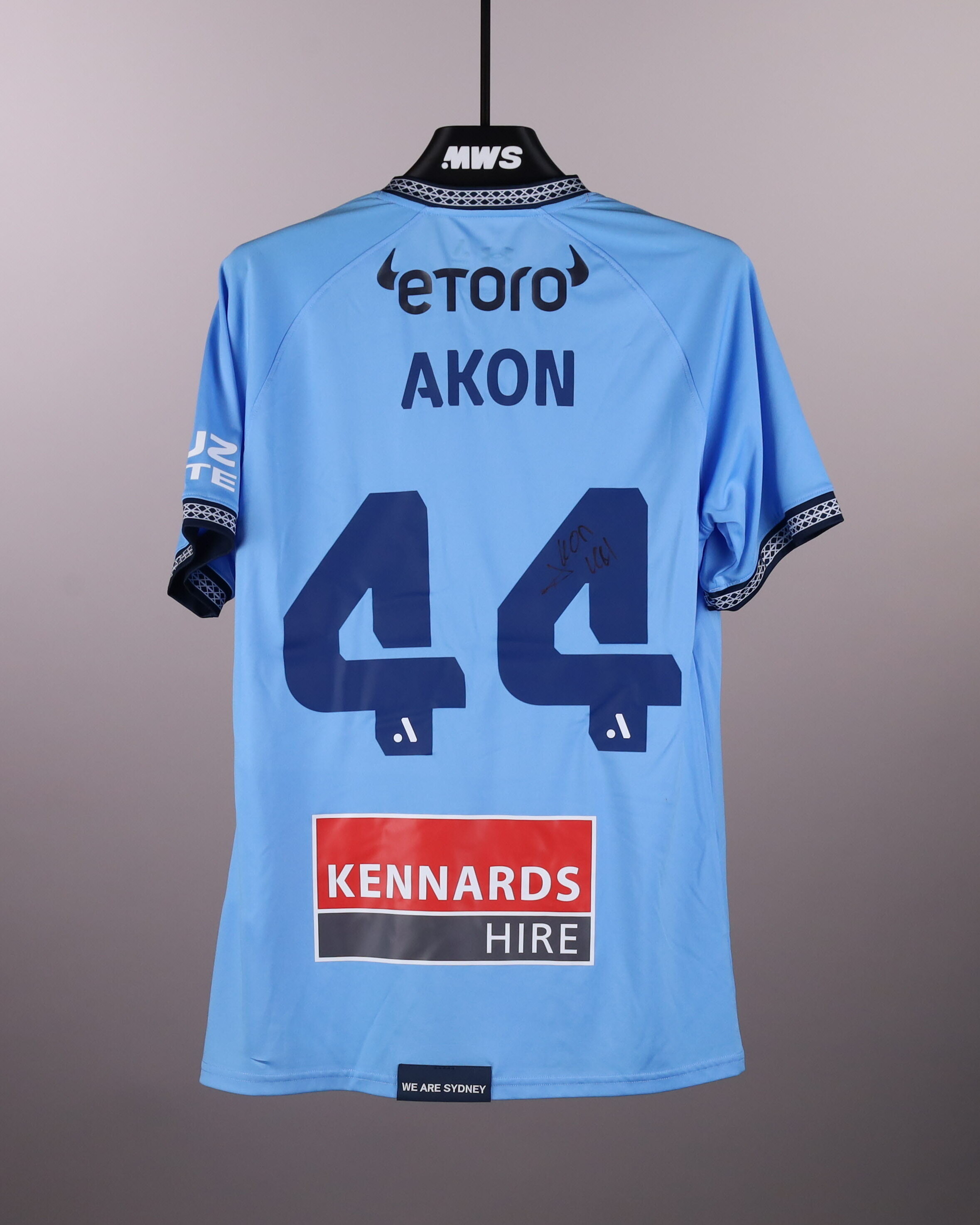 Akol Akon | Sydney FC - Wellington Phoenix | MatchWornShirt