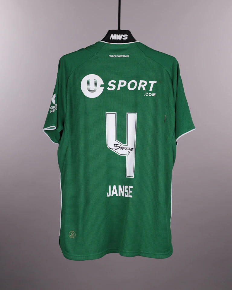 来自FC Groningen的Dies Janse球衣