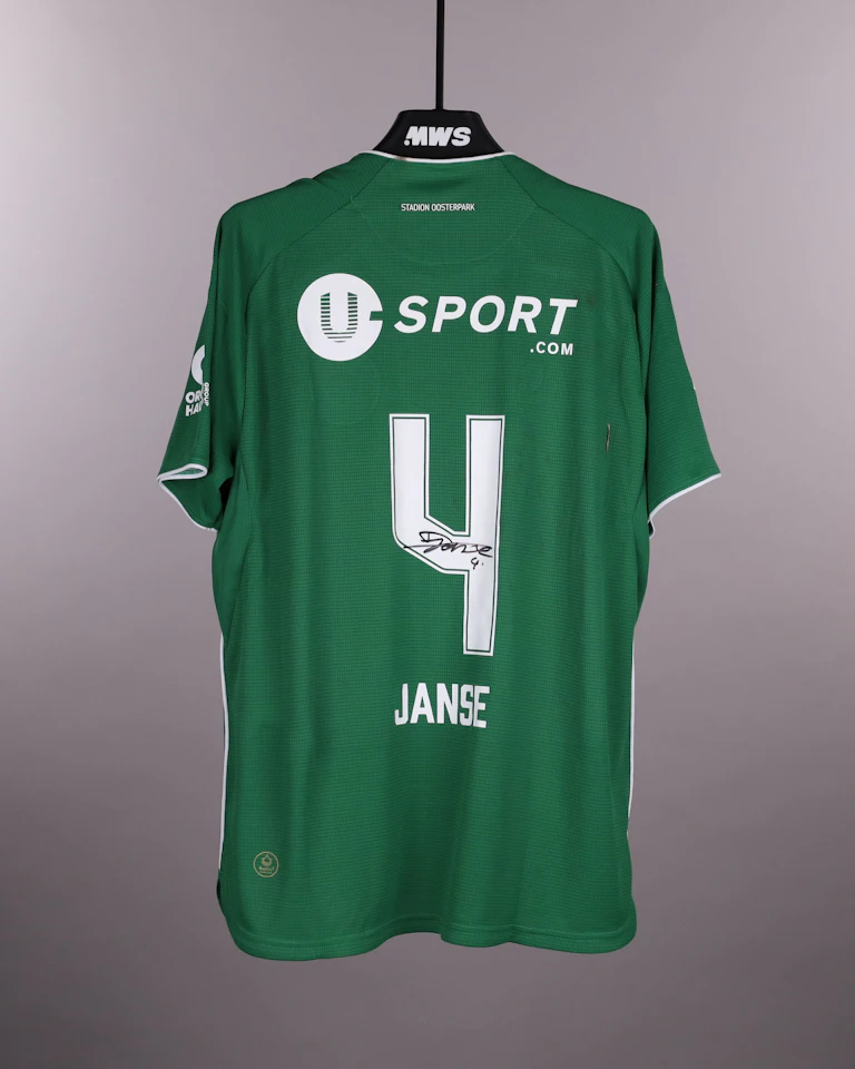 来自FC Groningen的Dies Janse球衣