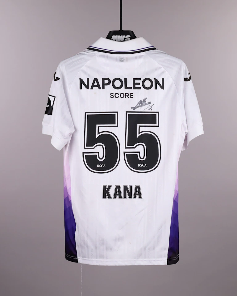 来自RSC Anderlecht的Marco Kana 球衣