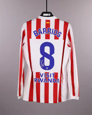 来自Atlético de Madrid的Pablo Barrios Rivas球衣