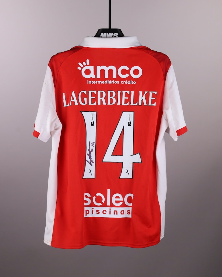Gustaf Lagerbielke SC Braga shirt