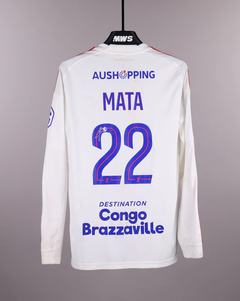 Clinton Mata Olympique Lyonnais shirt