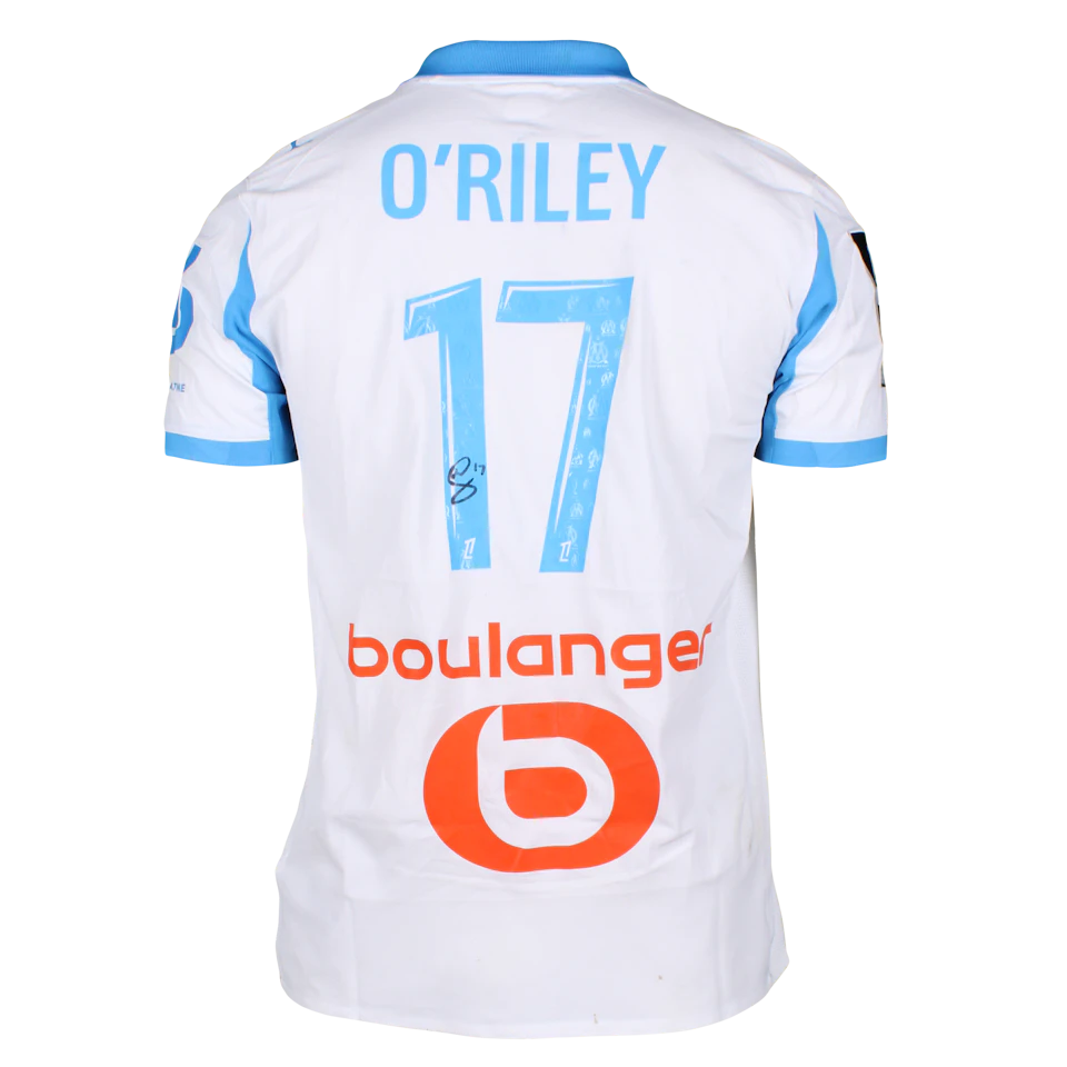Matthew O'Riley | Angers SCO - Olympique de Marseille | MatchWornShirt
