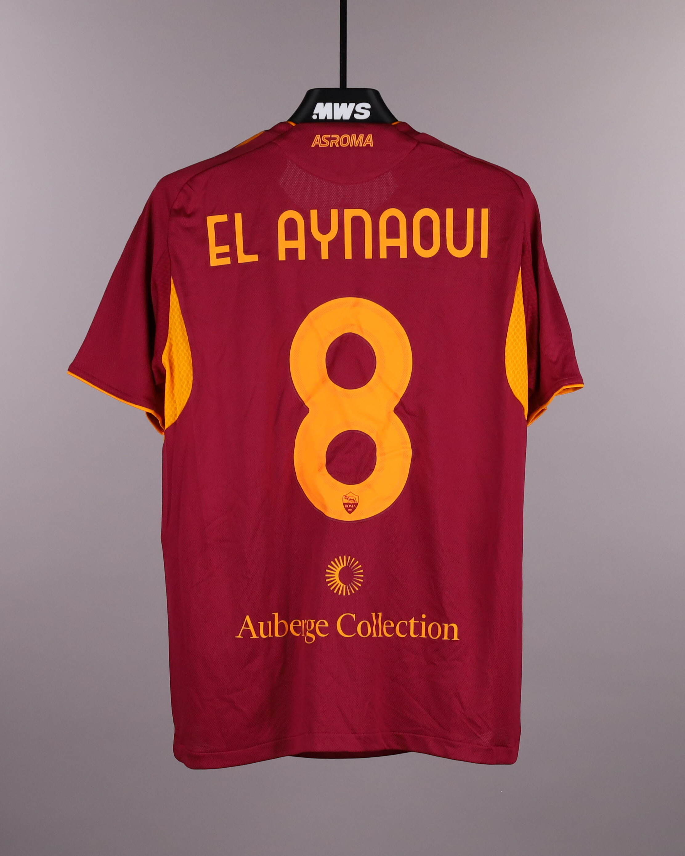 Official AS Roma Soccer Game-Worn Jerseys Auctions - MatchWornShirt