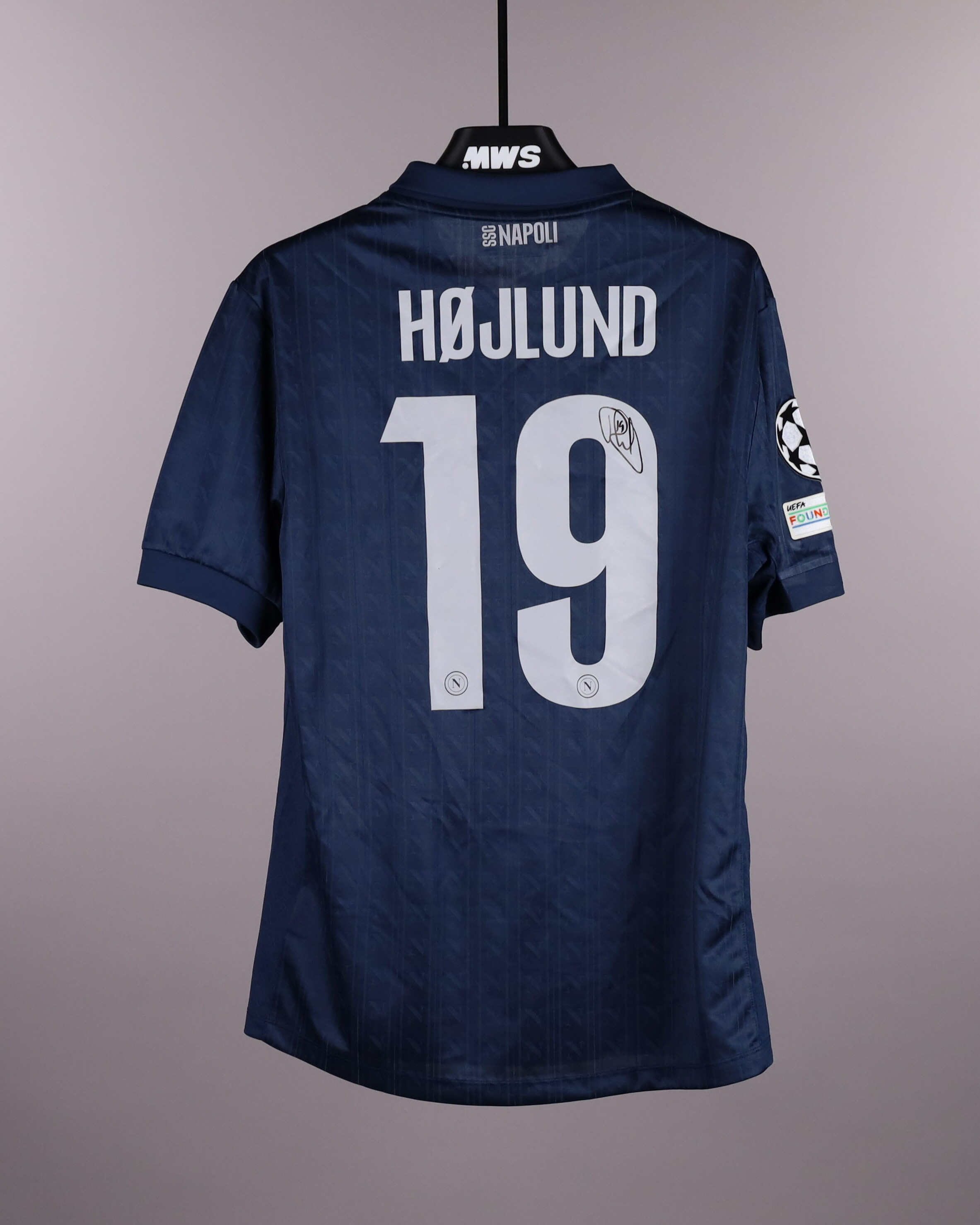 Rasmus Højlund SSC Napoli shirt