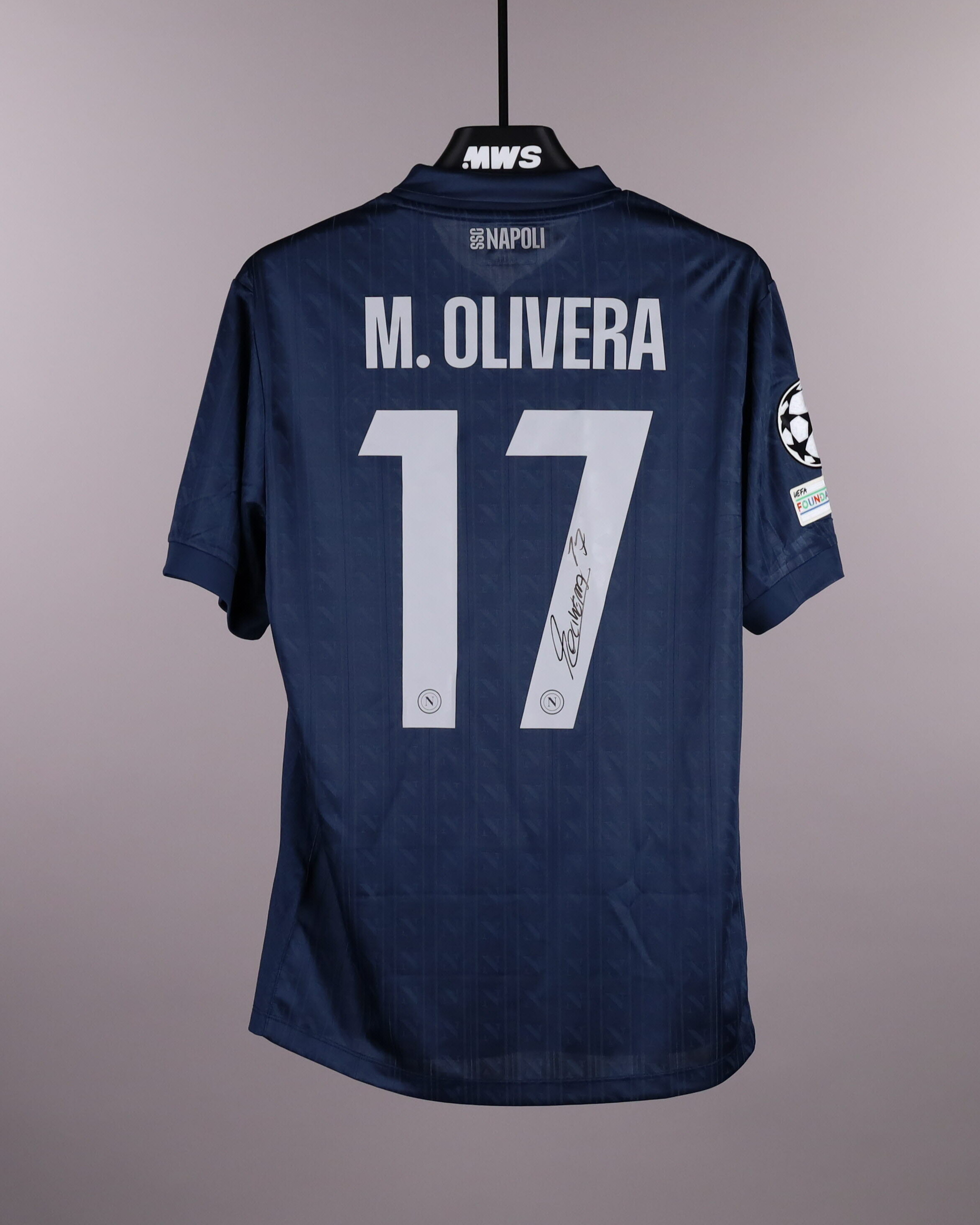 Mathías Olivera SSC Napoli shirt
