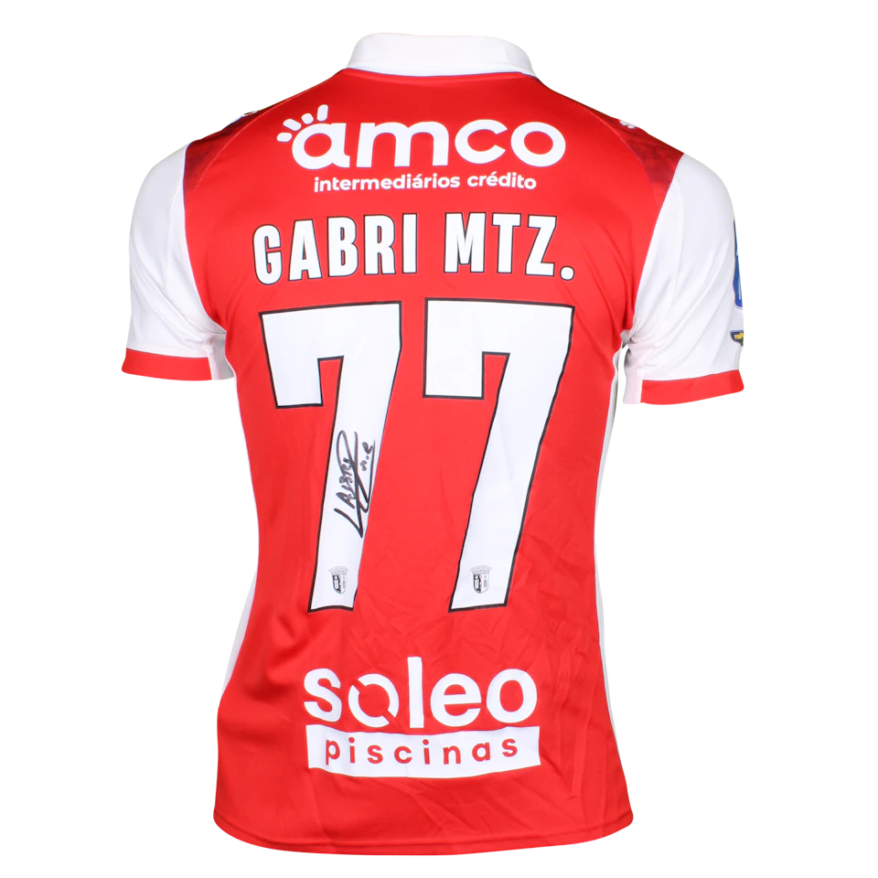 来自SC Braga的Gabriel Martínez球衣