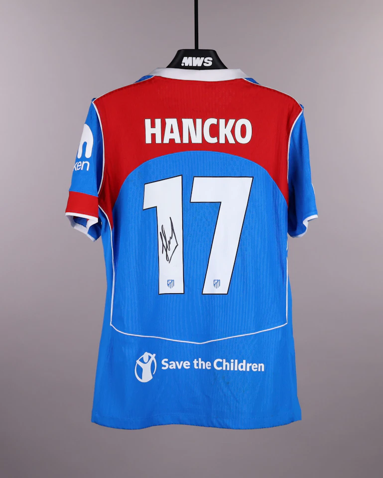 来自Atlético de Madrid的Dávid Hancko球衣