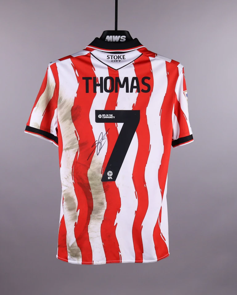 来自Stoke City的Sorba Thomas球衣