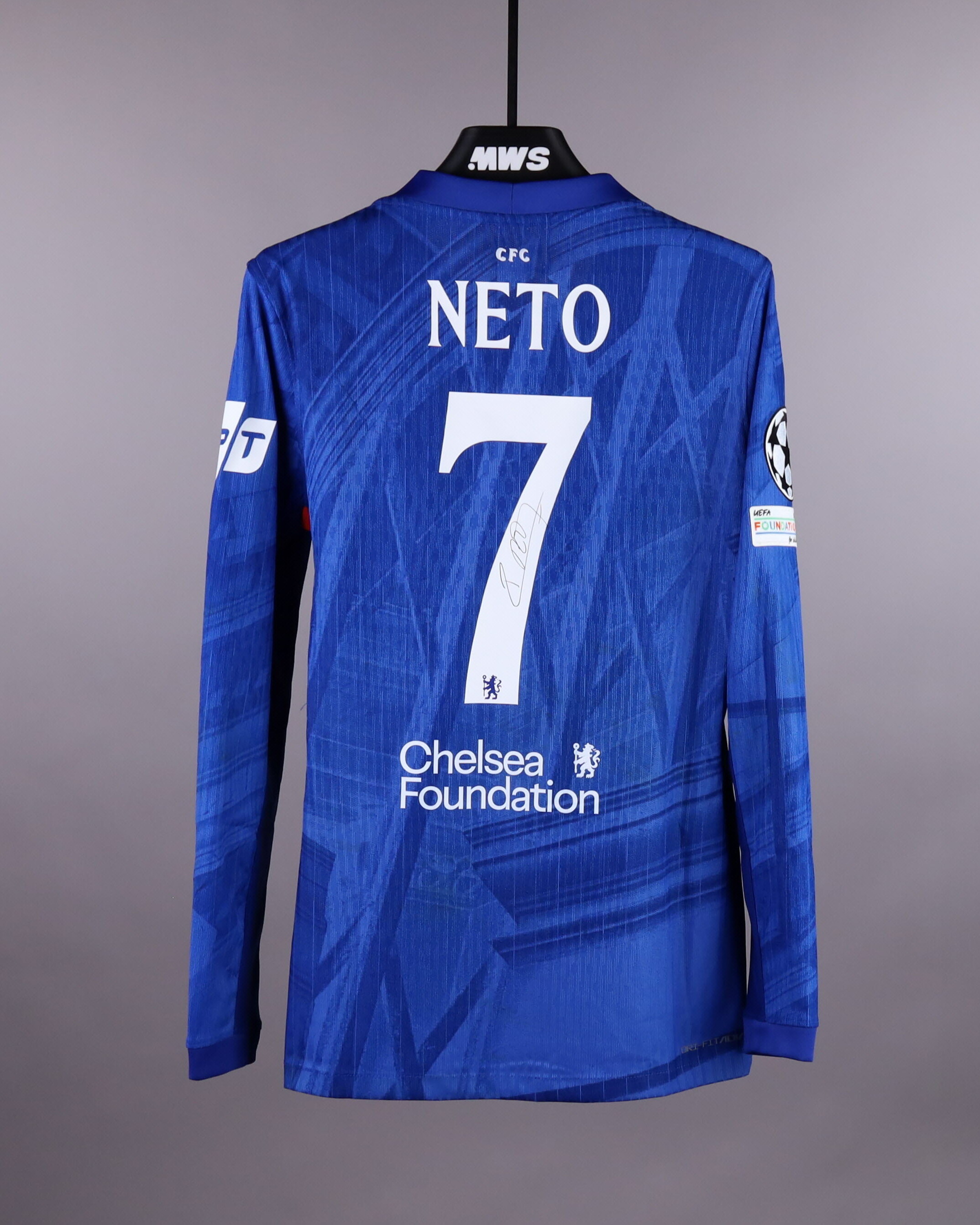 ペドロネトユニフォーム Pedro Neto | Chelsea - Paphos | MatchWornShirt