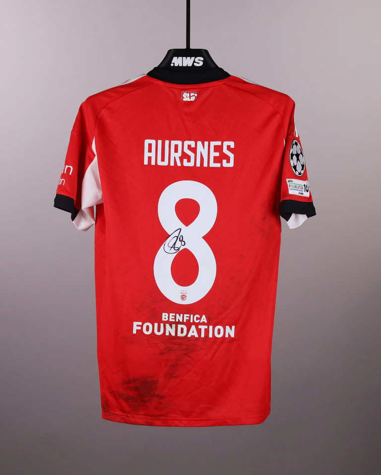 Fredrik Aursnes SL Benfica shirt