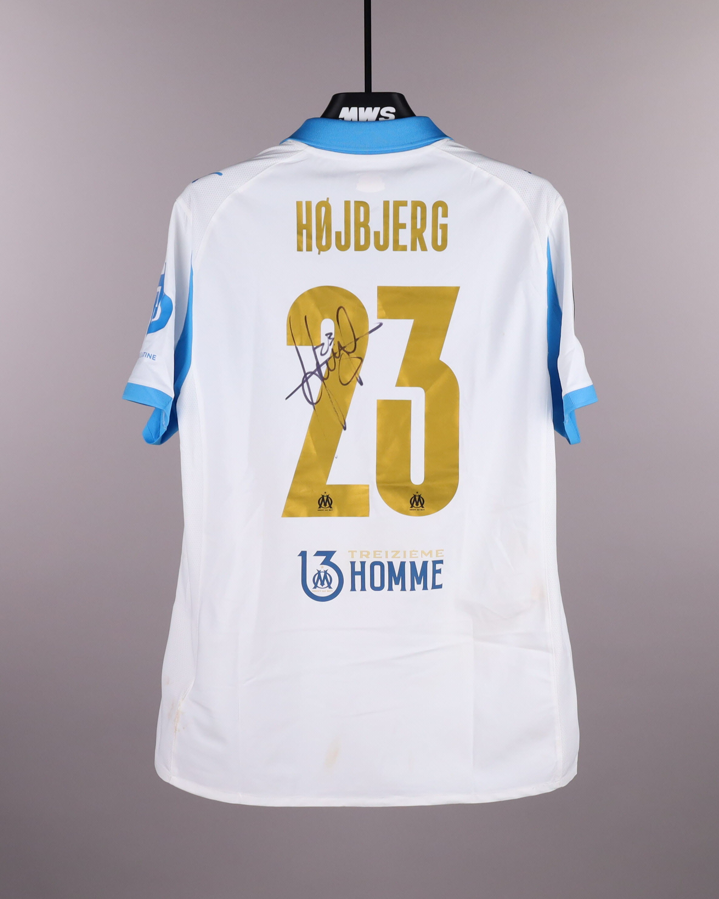 Pierre-Emile Højbjerg Olympique de Marseille shirt