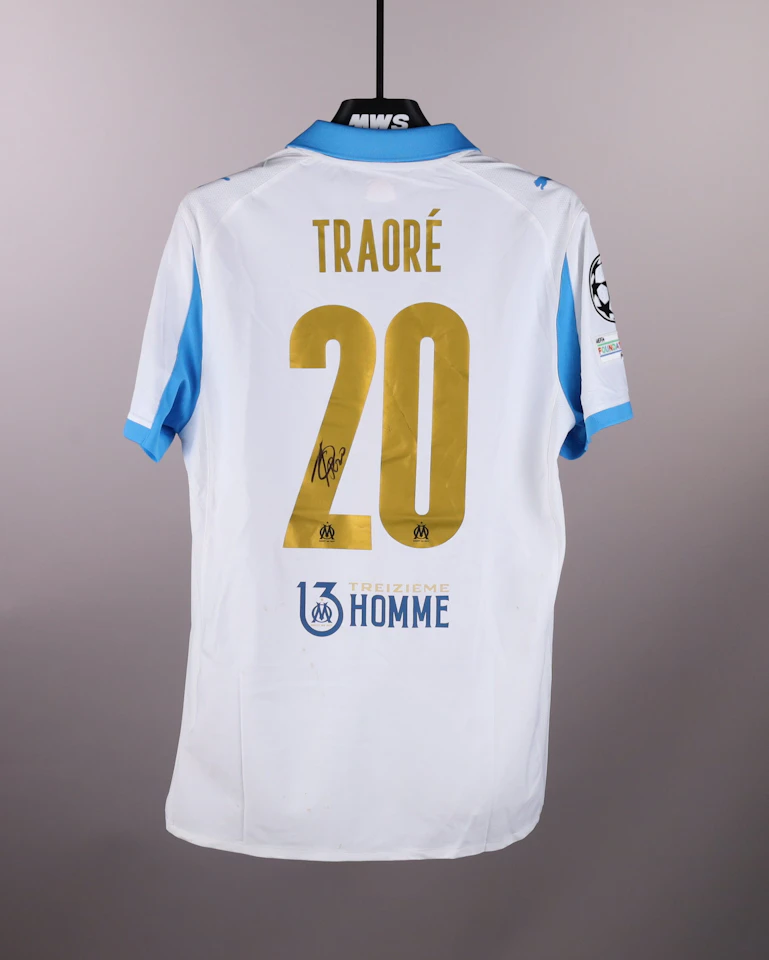 来自Olympique de Marseille的Hamed Junior Traoré球衣