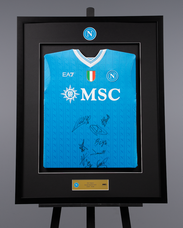 Classic Edition Framed Squad Signed Shirt