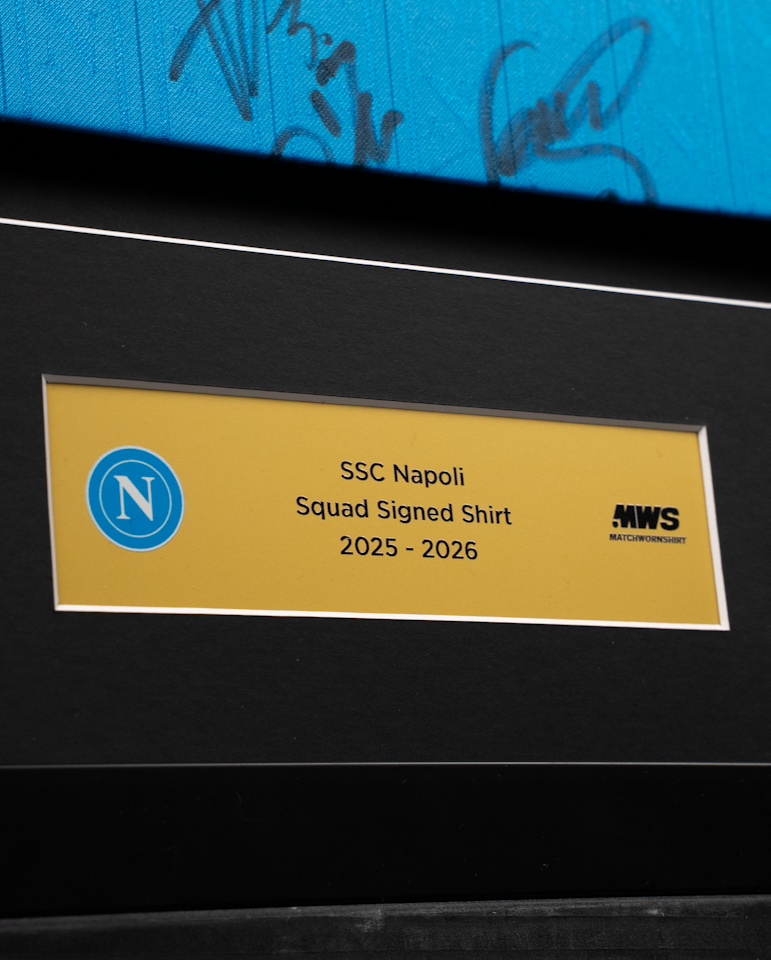 Classic Edition Framed Squad Signed Shirt