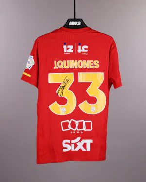 来自Al Qadsiah的Julián Andrés Quiñones Quiñones球衣