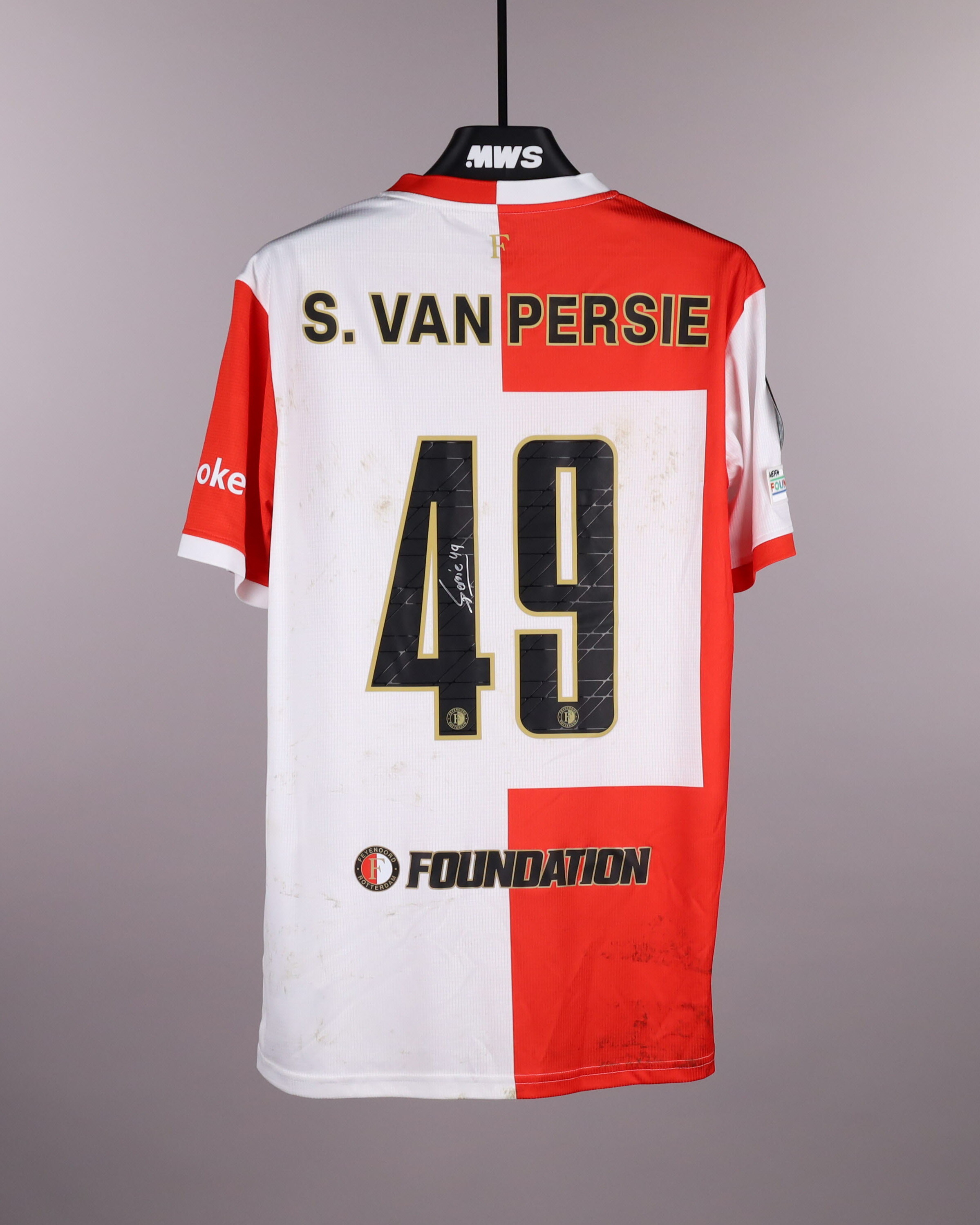 Shirt van Shaqueel van Persie Feyenoord