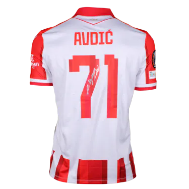 Adem Avdić FK Crvena zvezda shirt