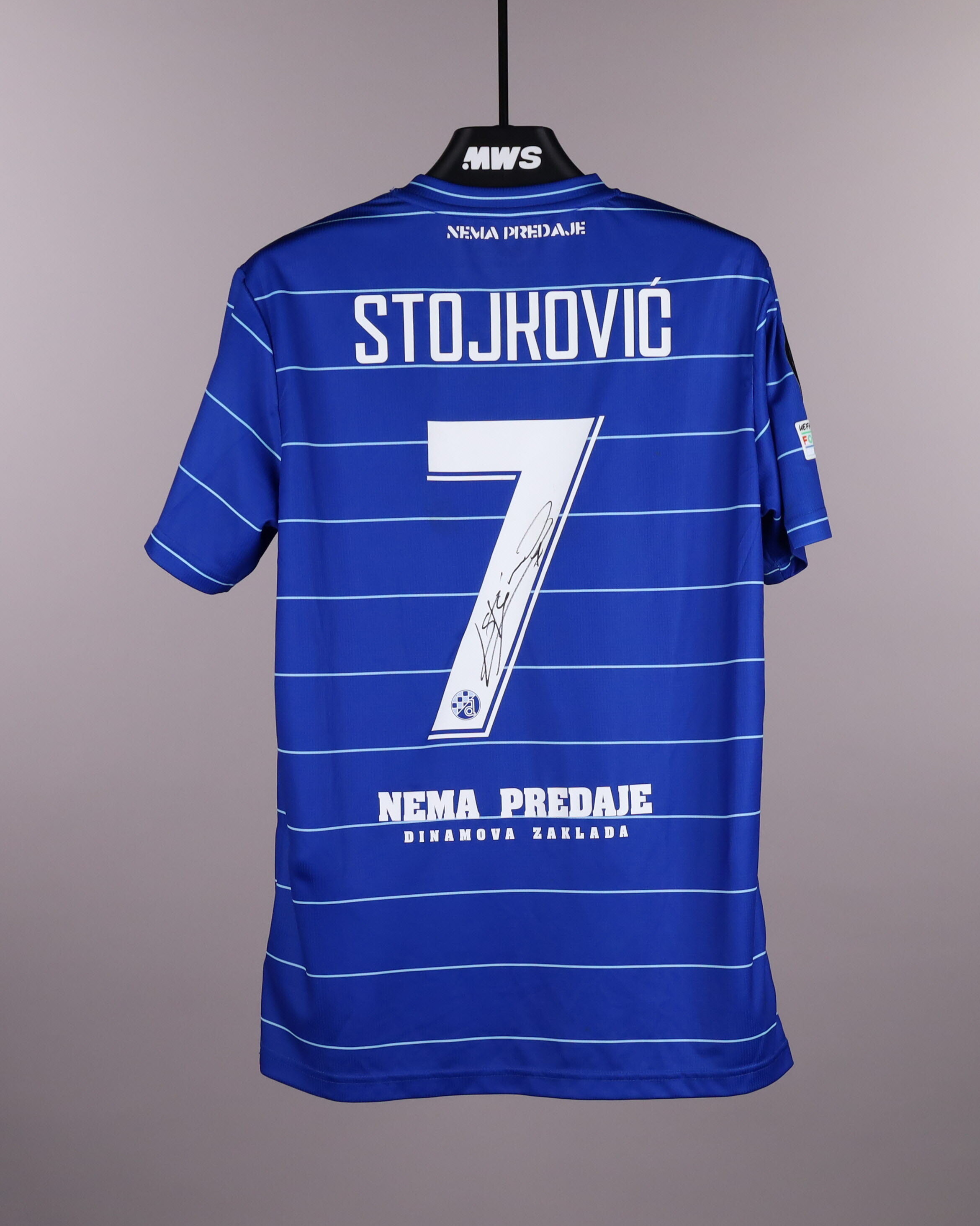 Luka Stojković | Dinamo Zagreb - FCSB | MatchWornShirt