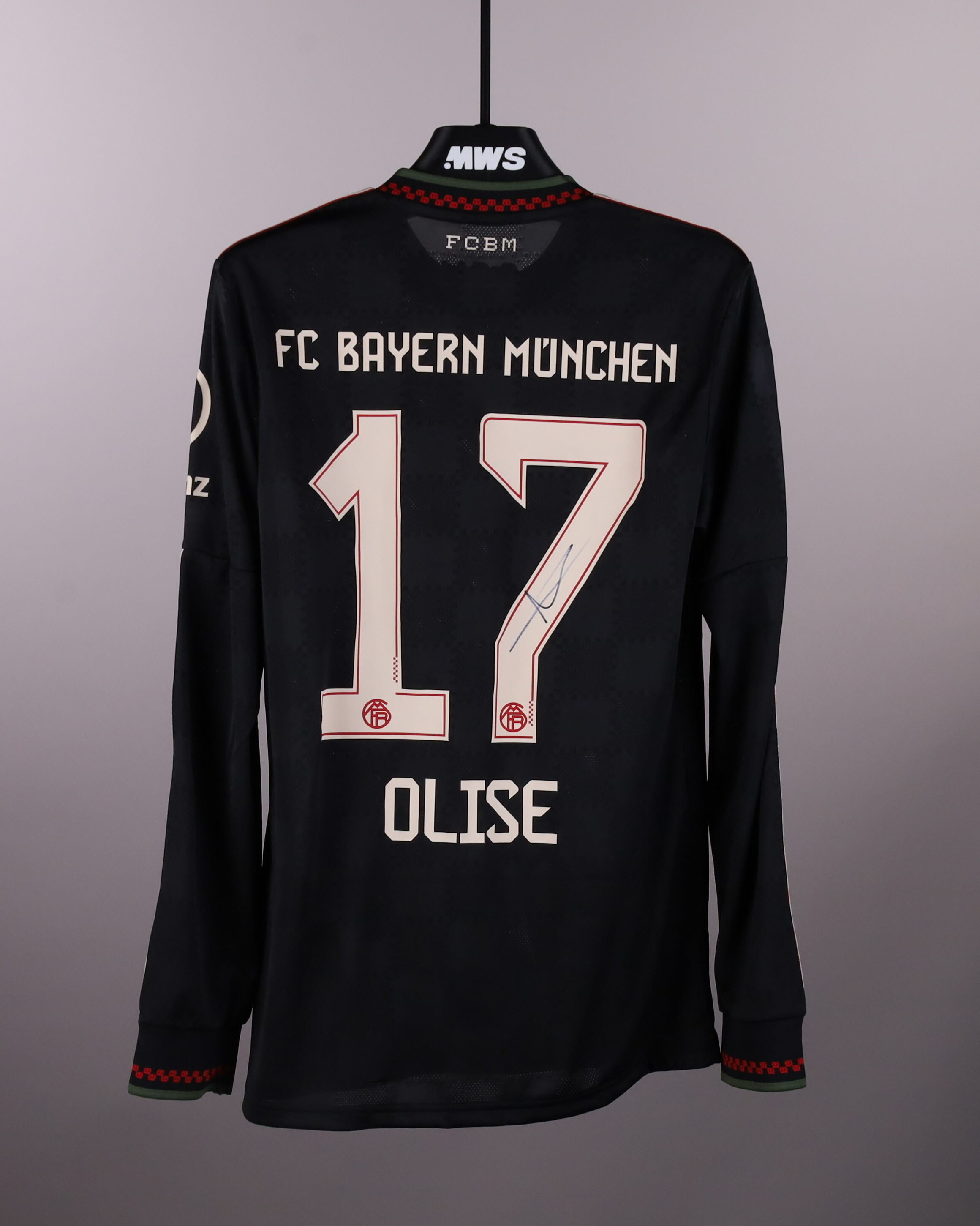Michael Olise | RB Leipzig - FC Bayern München | MatchWornShirt