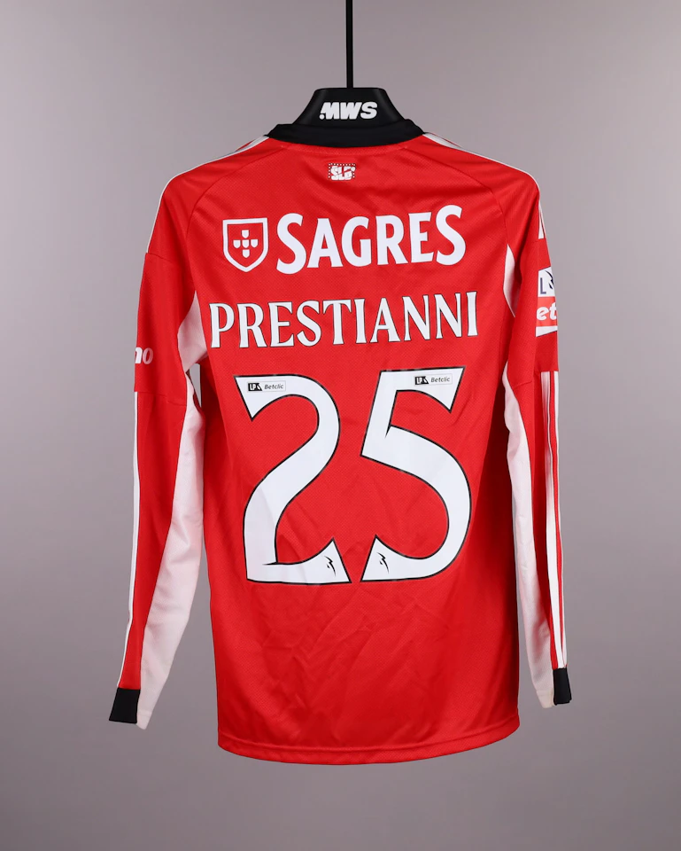 Gianluca Prestianni SL Benfica shirt