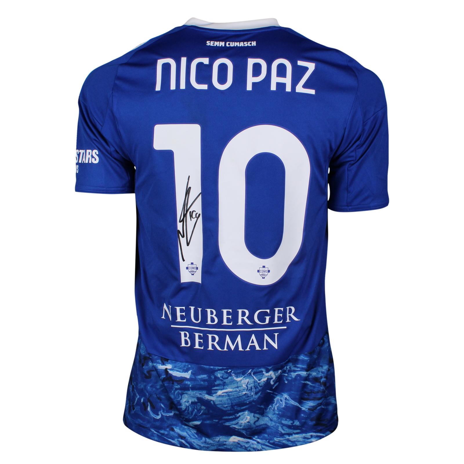 Nico Paz | Como 1907 - Torino FC | MatchWornShirt Nico Paz | Como 1907 - Torino FC | MatchWornShirt